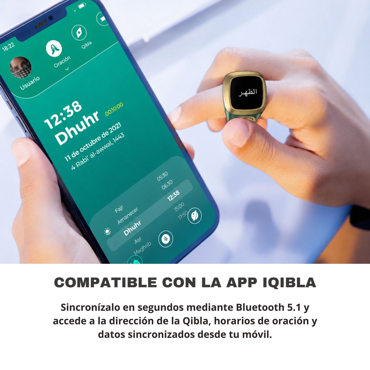 ANILLO DHIKR INTELIGENTE – TASBIH DIGITAL