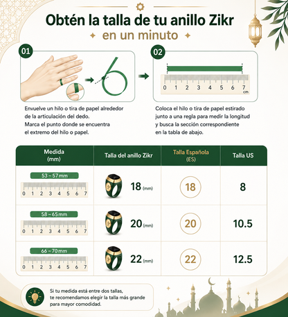 ANILLO DHIKR INTELIGENTE – TASBIH DIGITAL